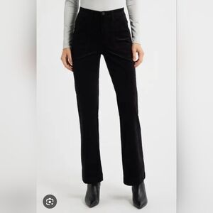 James Perse Black Flare & Wide Leg Jeans